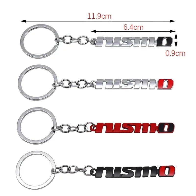 Nissan Nismo Alloy Keychain Pendant