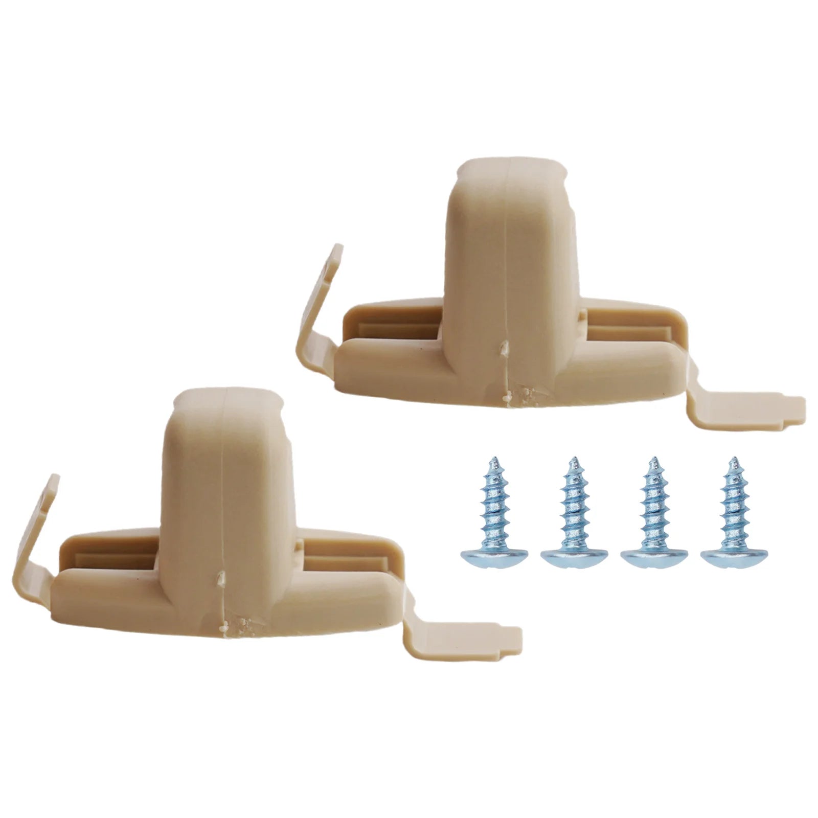 2x Sun Visor Clips Holder Bracket Mount For BMW 3 5 7 Series E46 E38 E39 E53 X-5