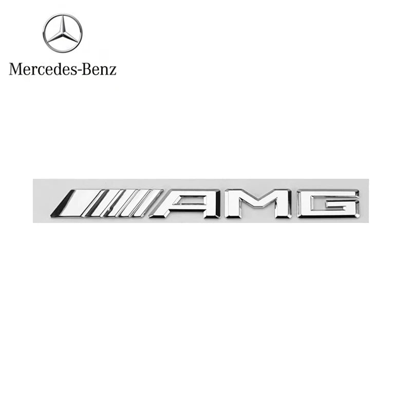 3D Metal AMG Rear Trunk Emblem for Mercedes-Benz