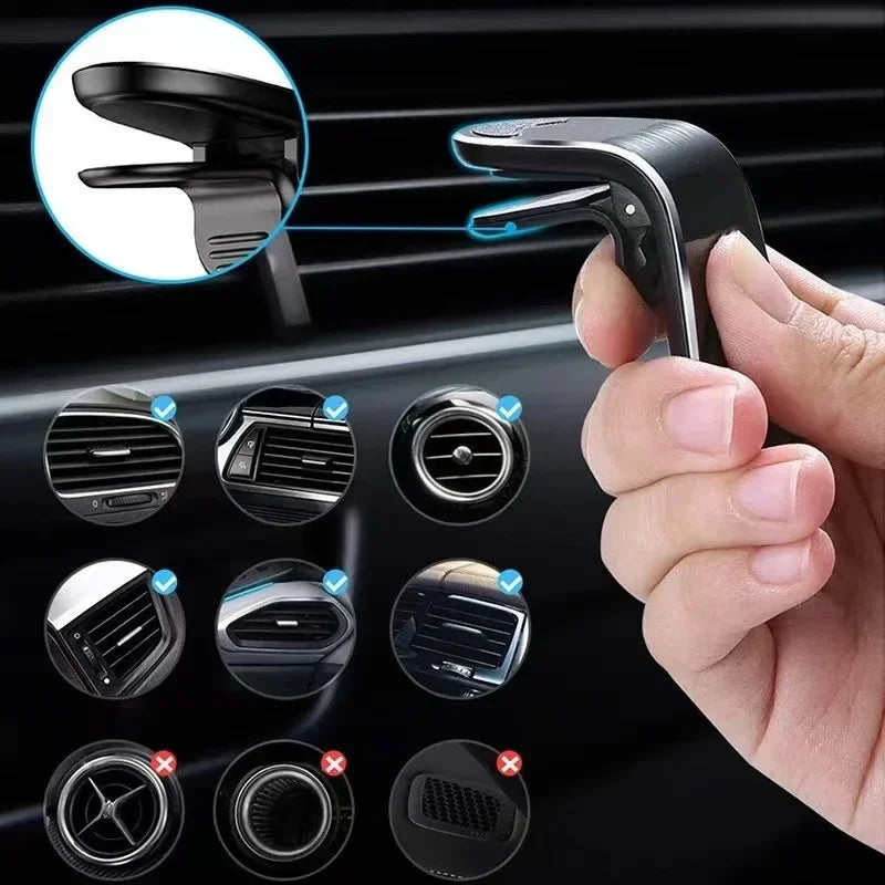 Magnetic Phone Holder in Car Phone Stand Clip Mount for BMW