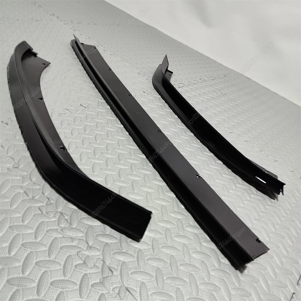 TCR Style Gloss Black Front Bumper Splitter Lip for VW Golf 7.5 GTI