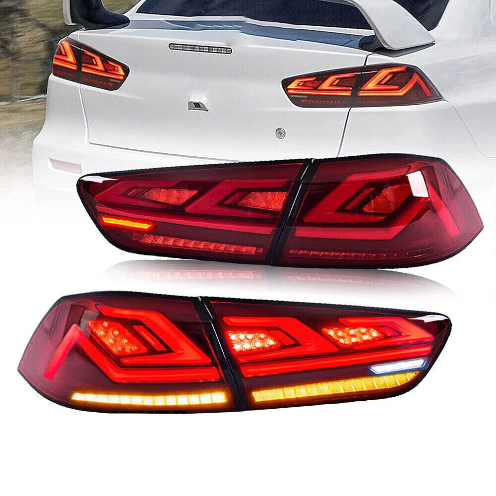 Dynamic LED Tail Light Assembly for Mitsubishi Lancer EVO-X (2008-2018)