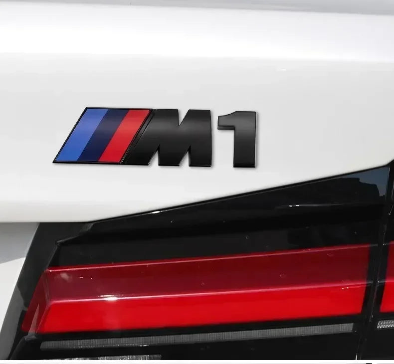 3D M Sport Emblem Badge – BMW M Series (M1 / M2 / M3 / M4 / M5 / M6 / M7)