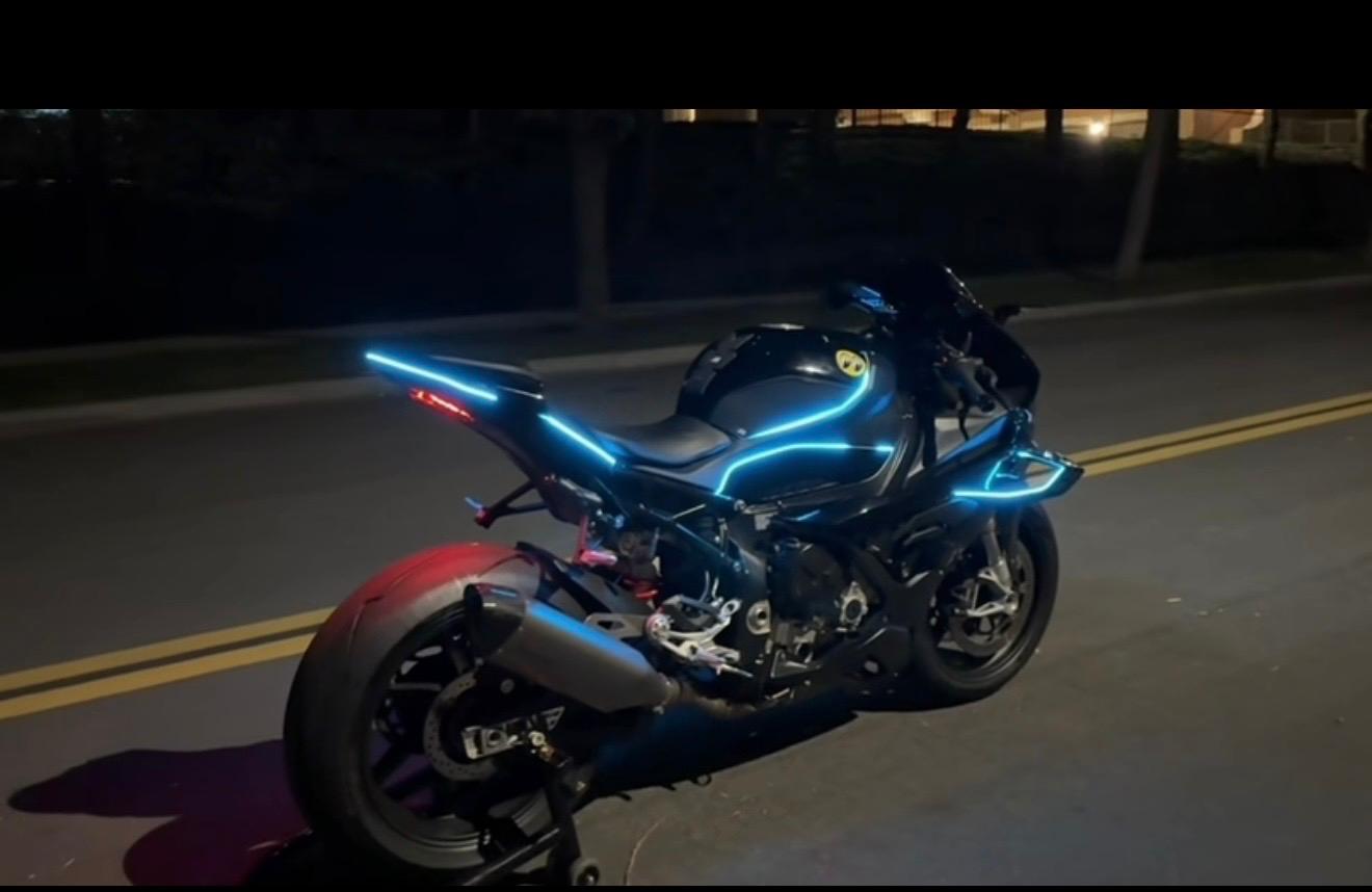 Motorcycle Neon Ambient Lighting Waterproof Kit
